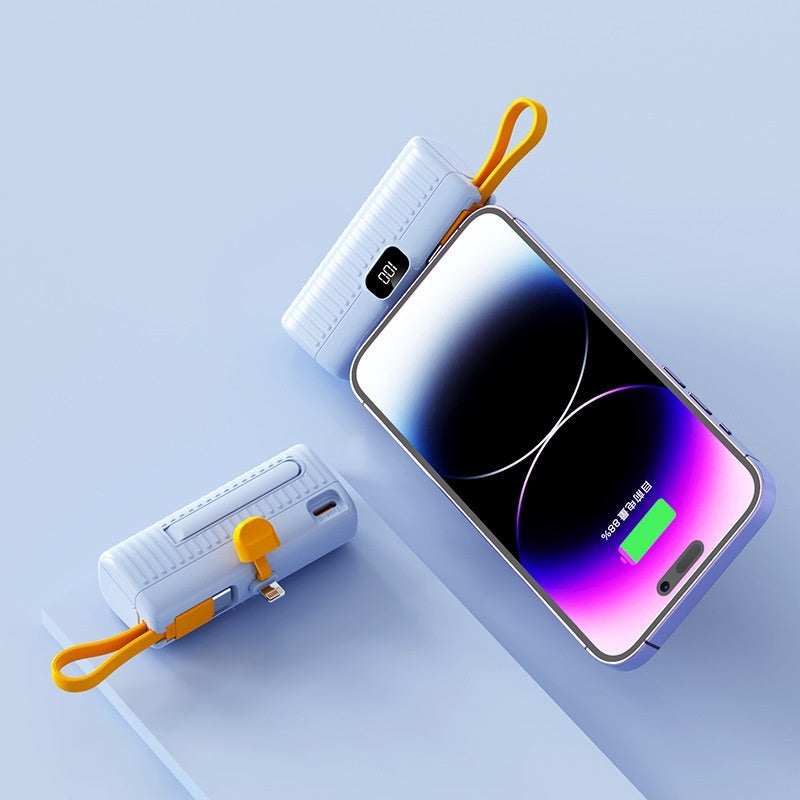 Compact Capsule Portable Power Bank