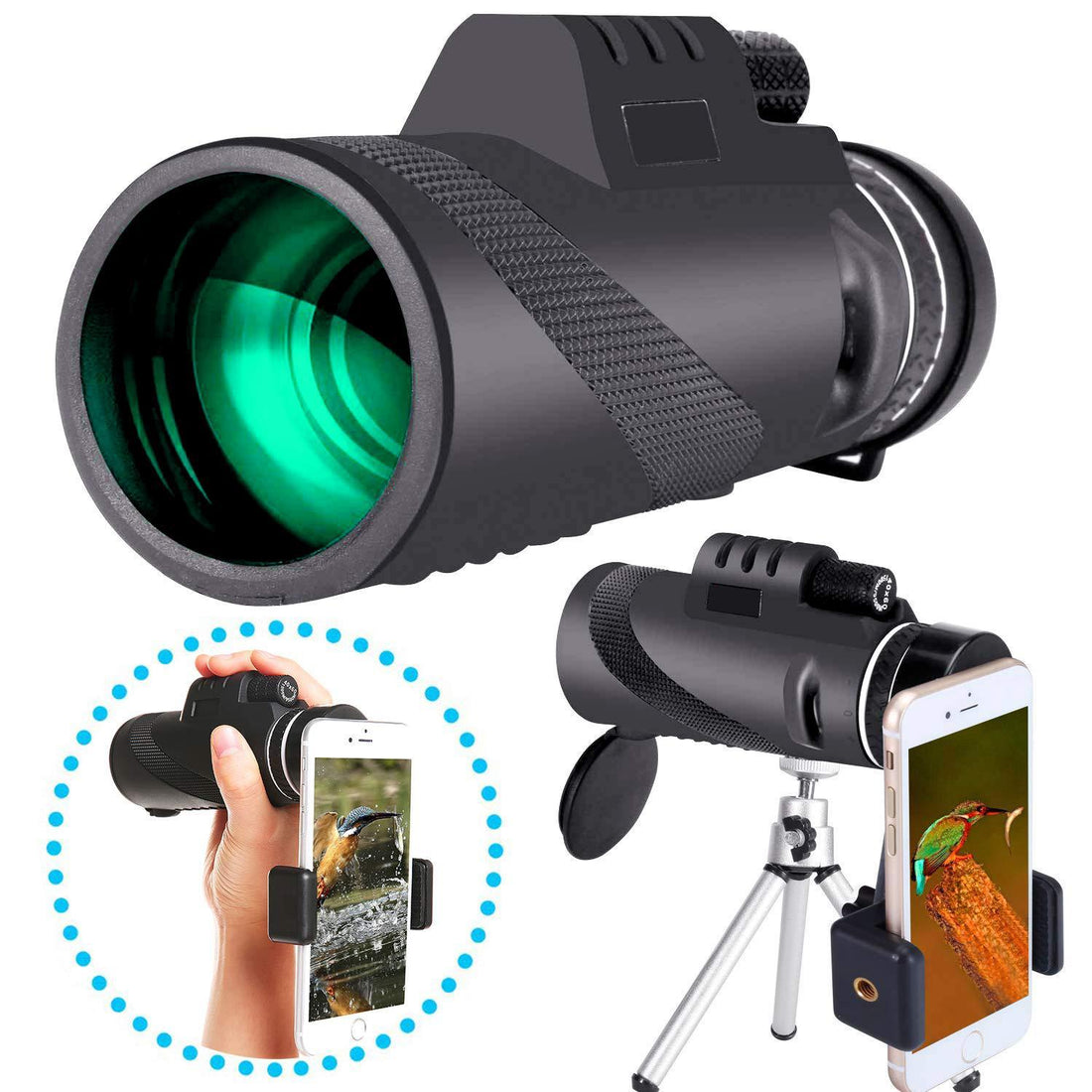 Universal Mini Binoculars for Mobile Phone Cameras