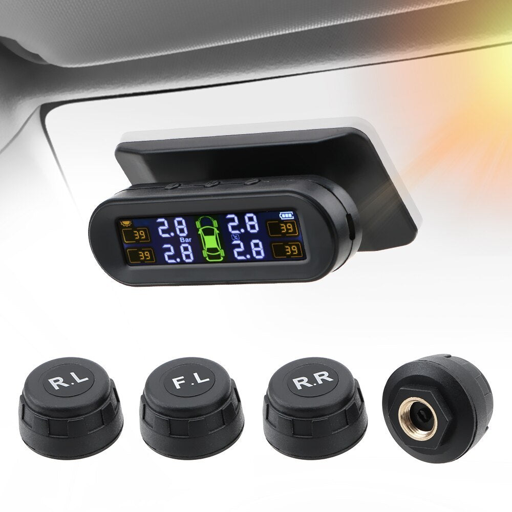 E-ACE Smart Car TPMS Auto Monitoring Security Alarm