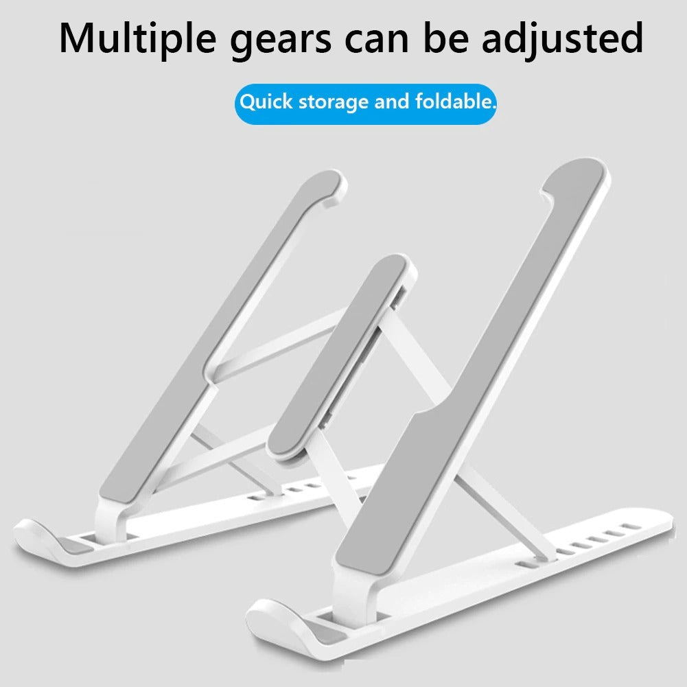 Adjustable Non-Slip Laptop Stand with 6 Height Settings