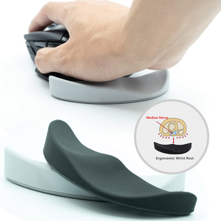 Ergonomic Mouse Wrist Rest Pad with Non-Slip Gel for Office and Gaming