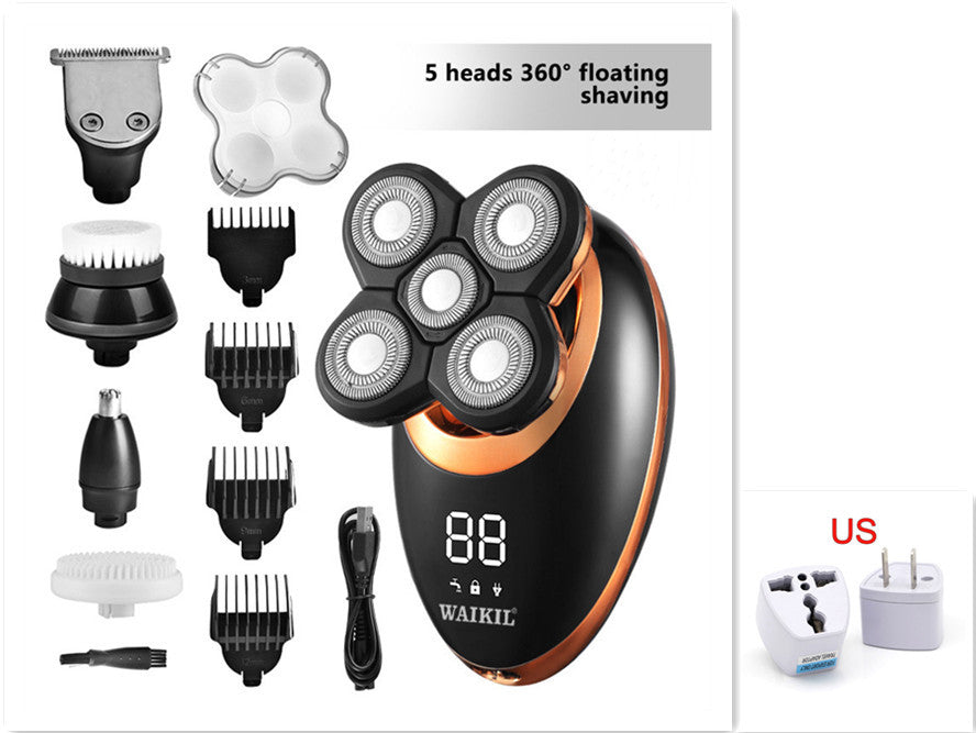 5in1 Powerful electric shaver USB rechargeable