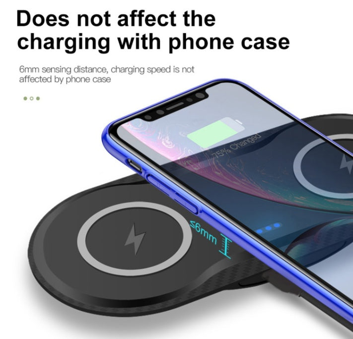 2 in 1 Wireless Charger