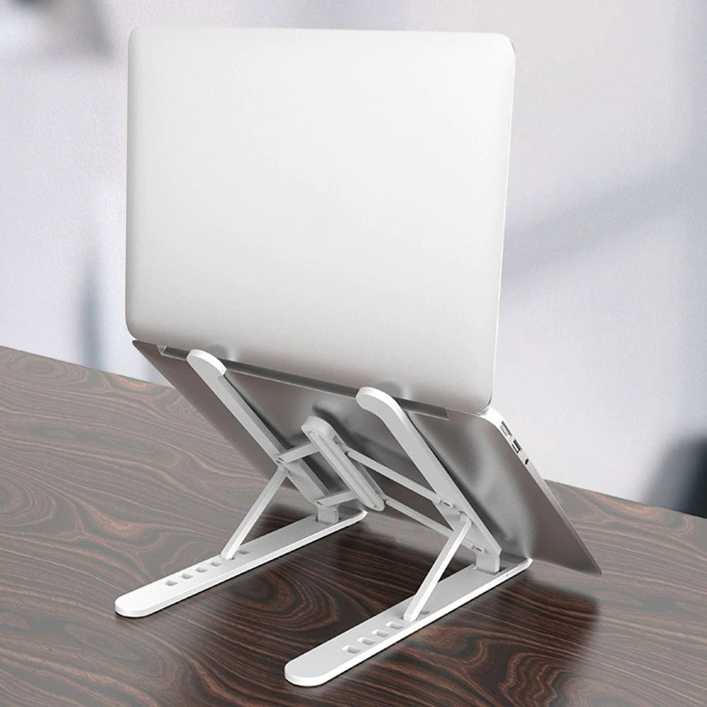 Adjustable Non-Slip Laptop Stand with 6 Height Settings