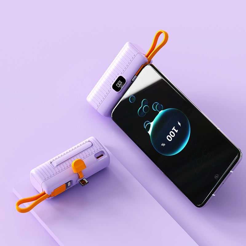 Compact Capsule Portable Power Bank