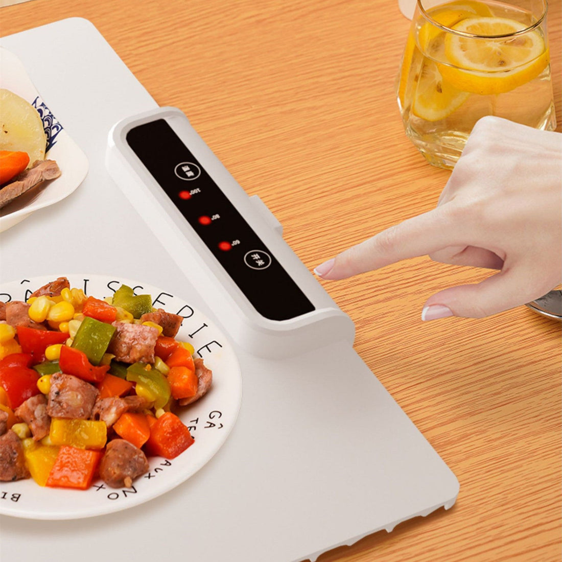 Electric Warming Tray with Adjustable Temperature