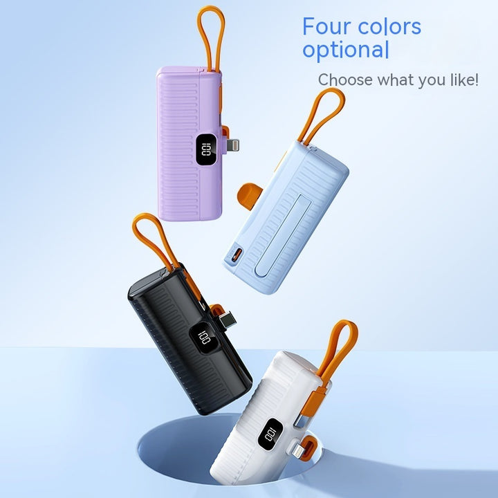 Compact Capsule Portable Power Bank